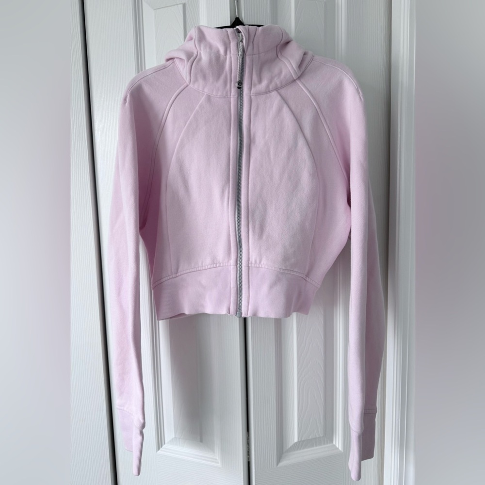 Lululemon Athletica Cropped Pink Jacket - Picture 2 of 5